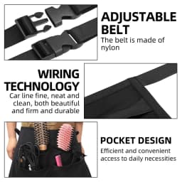 1Pcs New Versatile Waist Apron For Barbers Beauty Experts Car Mechanics Featuring Tool Pouch And Water Resistance