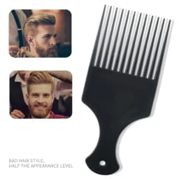 1Pc Styling Comb for African Hair,Plastic Comb Afro for Man and Women,Prong Braiding/Parting,Suitable for Natural Curly Hair