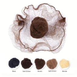 60Pcs Durable Nylon Hair Net For Bun Hair Hair style Tool Black Beige Brown 5Mm Hair Net For Wigs Mesh Hair Styling Hairnets