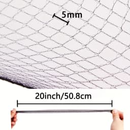 60Pcs Durable Nylon Hair Net For Bun Hair Hair style Tool Black Beige Brown 5Mm Hair Net For Wigs Mesh Hair Styling Hairnets