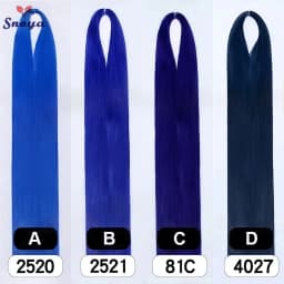 Snoya 120cm synthetic hair raw materials 100 colors used for wig styling/increase hair volume/extend hair length/homemade wig