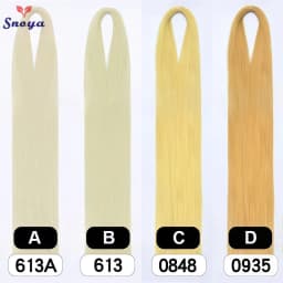 Snoya 120cm synthetic hair raw materials 100 colors used for wig styling/increase hair volume/extend hair length/homemade wig