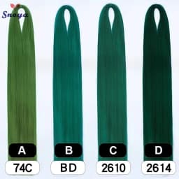 Snoya 120cm synthetic hair raw materials 100 colors used for wig styling/increase hair volume/extend hair length/homemade wig