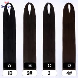 Snoya 120cm synthetic hair raw materials 100 colors used for wig styling/increase hair volume/extend hair length/homemade wig