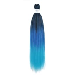 Ombre Kanekalon Braiding Hair Extensions Pre Stretched 26 Inch Synthetic Hair for Afro Jumbo Box Braids Natural Looking