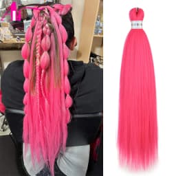 Ombre Kanekalon Braiding Hair Extensions Pre Stretched 26 Inch Synthetic Hair for Afro Jumbo Box Braids Natural Looking