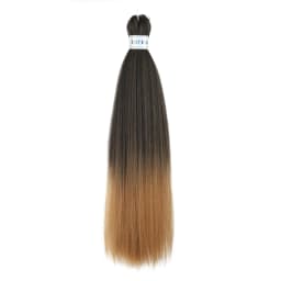 Ombre Kanekalon Braiding Hair Extensions Pre Stretched 26 Inch Synthetic Hair for Afro Jumbo Box Braids Natural Looking