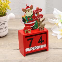 2025 Christmas Tree Children's Handmade DIY Stereo Wooden Christmas Tree Scene Layout Decorations Ornaments (Pendant randomly)