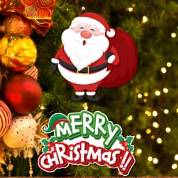 Merry Christmas Door Hanging Banner Santa Claus Snowman Elk Couplet Navidad Party Door Decorations Xmas Home Ornaments Noel 2023