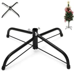 Iron Metal Christmas Tree Holder Base Tree Stand Foot Holder Xmas Home Party Decor Tree Support Shelf Holder Rack 30-50cm
