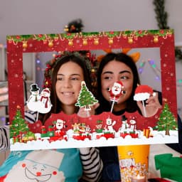 Christmas Frame Photo Prop Merry Christmas Decorations For Home 2025 Xmas Ornaments Navidad Gifts Xmas Tree Noel New Year 2026