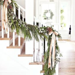 Christmas Wreath Artificial Pine Cone Vine Hanging Floral Foliage Garland Christmas Decorations for Home Navidad Xmas Ornaments
