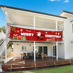 Oxford Cloth Outdoor Banner Merry Christmas Decor For Home 2022 Cristmas Outdoor Decor Xmas Navidad Noel Happy New Year 2023