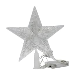15cm Christmas Tree Top Star Lamp Led Light Christmas Decorations For Home Xmas Tree Ornaments New Year Xmas Party Decoration