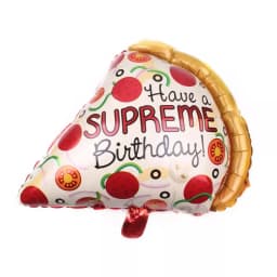 New Pizza Hot Dog Popcorn Donut Burger Aluminum Film Balloon, Food Shaped Balloon Children's Birthday Decoration
