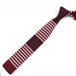 Fashion Men's Colourful Knitted Necktie Narrow 6CM Classic Woven Cravate Trendy Striped Skinny Ties For Dinner party Daily Wear