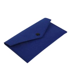 Unisex Portable Felt Coin Purse Multifunction Cards Wear-Resistant Phone Bag Mobile Phone Passport Storage Pocket Change Bag