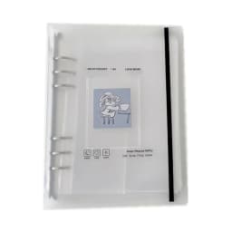 SKYSONIC A5 Binder Ring Collect Book Korea Idol Photo Organizer Journal Diary Agenda Planner Bullet Cover School Stationery