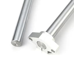 2pcs SHF8 SHF10 SHF12 SHF13 SHF16 SHF20 SHF25 SHF30 Aluminum Linear Rod Rail Shaft Support CNC Router Parts 3d Printer Parts