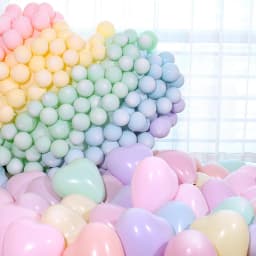 10pcs 10 inch 2.2g Macaron Love Balloons Wedding Valentine's Day Party Decoration Round heart-shaped latex balloons
