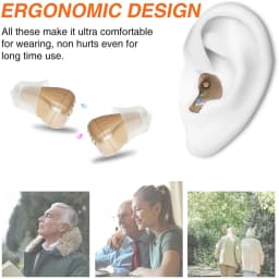 Rechargeable Hearing Aids Digital 4 Channels Portable Sound Amplifier 5 Colors Invisible SR41 Adjustable Audifonos