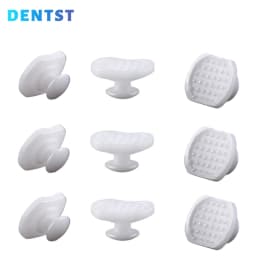 50pcs Orthodontic Dental Direct Bond Eyelet Lingual Buttons Tongue Tamers Bite Opener Cleat Small Sliding Crimpable Hook Tools