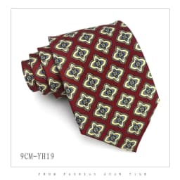 9cm Brand Paisley Floral Neckties Formal Business Ties for Men Wedding Retro Paisley Necktie Men's Business Bridegroom Neckties