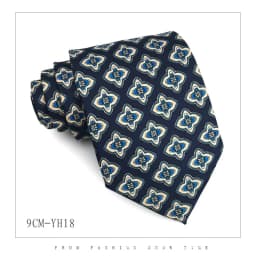 9cm Brand Paisley Floral Neckties Formal Business Ties for Men Wedding Retro Paisley Necktie Men's Business Bridegroom Neckties