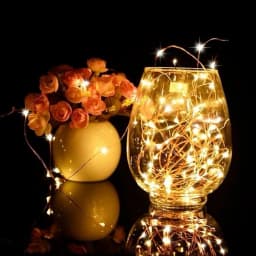 1pcs 1M 2M 3M 5M Copper Wire LED String Lights Holiday Lighting Fairy Garland for Christmas Tree Wedding Party Decoration Natal