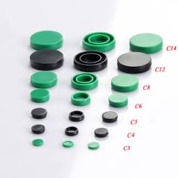 50pcs Nylon Plastic Dust Cover Caps Protector C3 For MGN9 MGN12 MGN7 MGN15 Linear Rail Guides Parts Screw Hole Cover Black Green