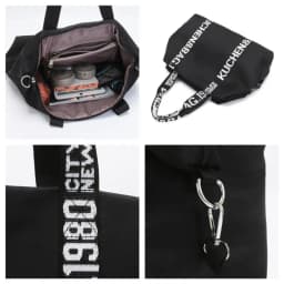 Women's Large Capacity Nylon Shoulder Bag Casual Top-Handle Fashion Tote Crossbody Handbag
