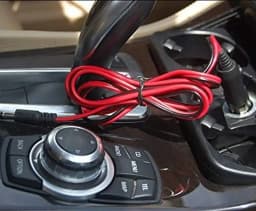12-24V DC Car Charger Auto Power Supply Cord Cigarette Lighter Male Plug to DC 5.5mm x 2.1mm Connector Extension Cord for dvd