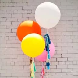 18 Inch Matte Latex Balloon Thickened Oversized Four-Corner Balloons Wedding Decoration Birthday Party Layout Big Round Balloons