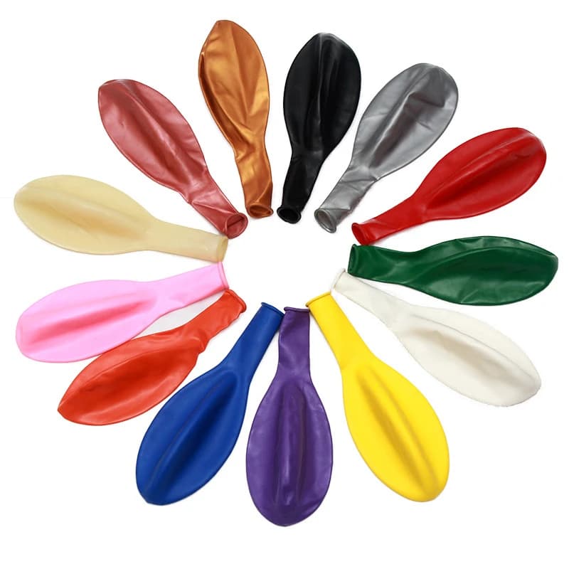 18 Inch Matte Latex Balloon Thickened Oversized Four-Corner Balloons Wedding Decoration Birthday Party Layout Big Round Balloons