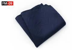 GUSLESON Men's Fashion Silk Soild Dot Print Handkerchiefs Business Casual Square Pockets Handkerchief Wedding Hankies