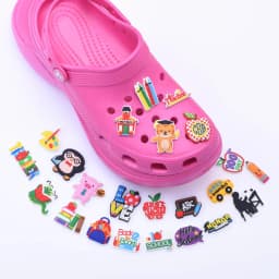 1pcs/lot Cute Cartoon Animals School Teacher Shoe Charms Shoe Decorations Accessories For Kids Gifts