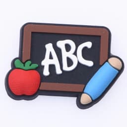 1pcs/lot Cute Cartoon Animals School Teacher Shoe Charms Shoe Decorations Accessories For Kids Gifts