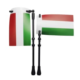 Brick Parts 2335 National Flag for Military Figure Land Force Square Flags Accessory Bricklink Building Block Particles Brickset