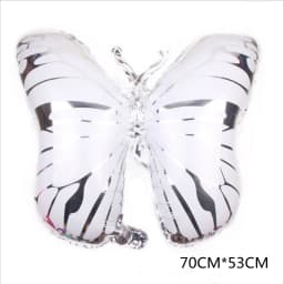 Butterfly Aluminum Balloon Large Laser Color Girl Birthday Party Decoration