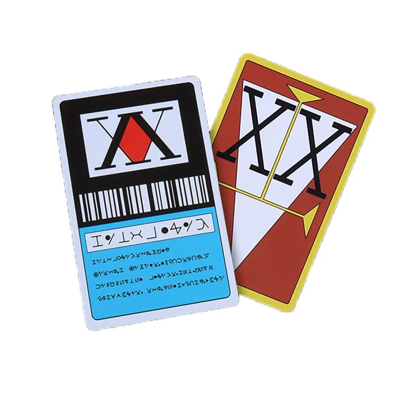 Brdwn HUNTERxHUNTER GON FREECSS Killua Zoldyck Kurapika Cosplay Hunter License Card Card