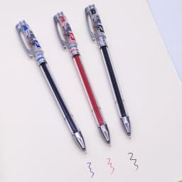 Gel Pen 0.5mm Black Blue and Red Ink Pen Maker Pen Stationery School Office Writing Student Exam Special Pen 3Pcs