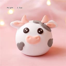 Farm Animal Cake Decoration Cows Sheep Pig Acrylic Ladder Happy Birthday Flags Cake Topper For Baby Shower Birthday Party Decor