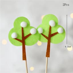 Farm Animal Cake Decoration Cows Sheep Pig Acrylic Ladder Happy Birthday Flags Cake Topper For Baby Shower Birthday Party Decor