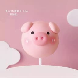 Farm Animal Cake Decoration Cows Sheep Pig Acrylic Ladder Happy Birthday Flags Cake Topper For Baby Shower Birthday Party Decor