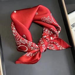 New Scarf 100% Silk Bandana Women Square Scarves Wrap Kerchief Elegant Spring Fashion Luxury High Quality Headband Hijab Shawls