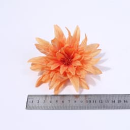 5PCS Dahlia Artificial Silk Flower Heads Decorative Scrapbooking For Home Wedding Artificial Flowers Decoration Fake Flower Wall