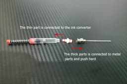 3PCS /5 PCS /10PCS Fountain Pen Spring Ink Auxiliary Absorber Syringe Tool for Ink Converter or Cartridges Majohn Hongdian Pens