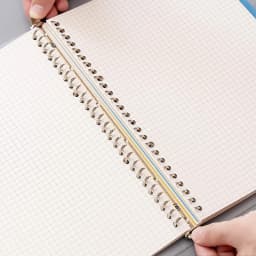 A5 A4 B5 matte adhesive loose strap loose notebook paper planner inner ring file cabinet materials stationery gift traveler