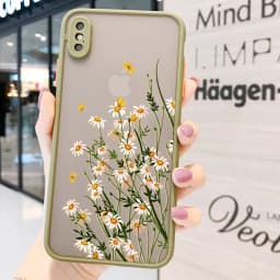 Butterfly Lavender Higan Flower Phone Case For iPhone 16 Plus 12 13 Mini 17 11 15 14 Pro Max X XR XS Max Shockproof Shell Cover