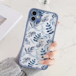 Butterfly Lavender Higan Flower Phone Case For iPhone 16 Plus 12 13 Mini 17 11 15 14 Pro Max X XR XS Max Shockproof Shell Cover